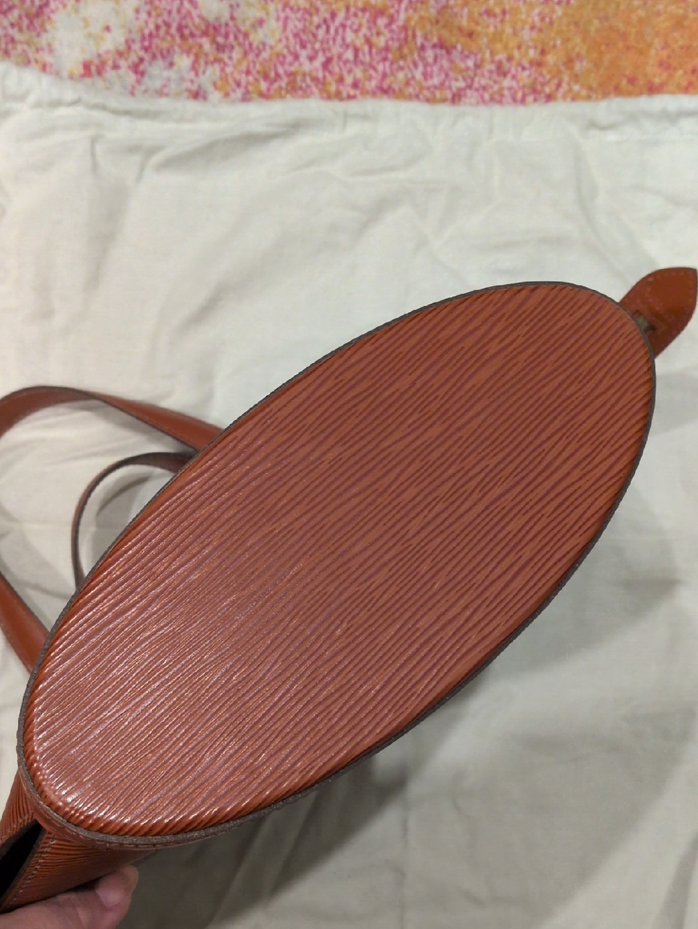 Louis Vuitton Epi Leather Saint Jacques PM Bag in FAWN - Picture 9 of 13